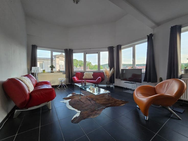 Penthouse lumineux PEB B de 126 m² avec grande terrasse