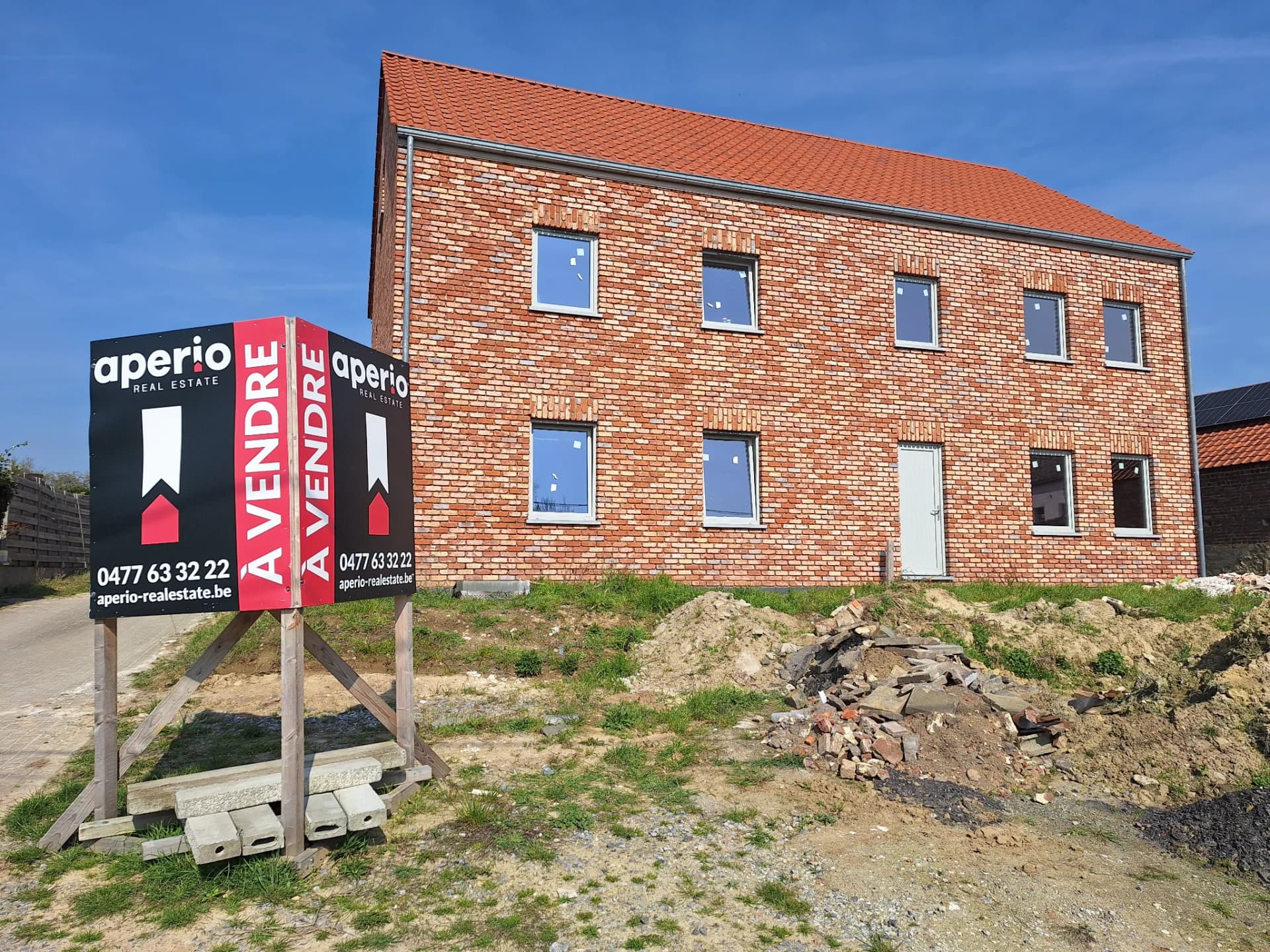 Nouvelle construction 160m² 4 chambres